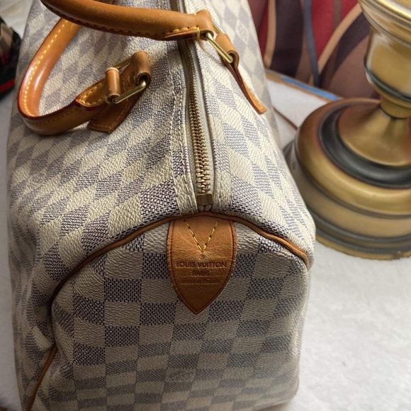 Louis Vuitton speedy 30 azure - Picture 2 of 6